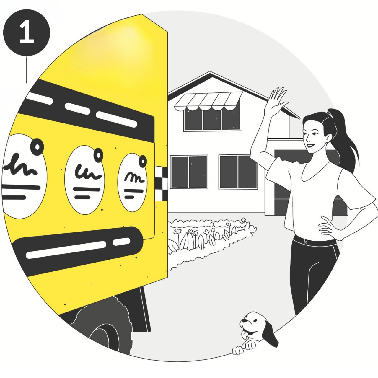 EasyStore box delivered to a house in Hua Hin